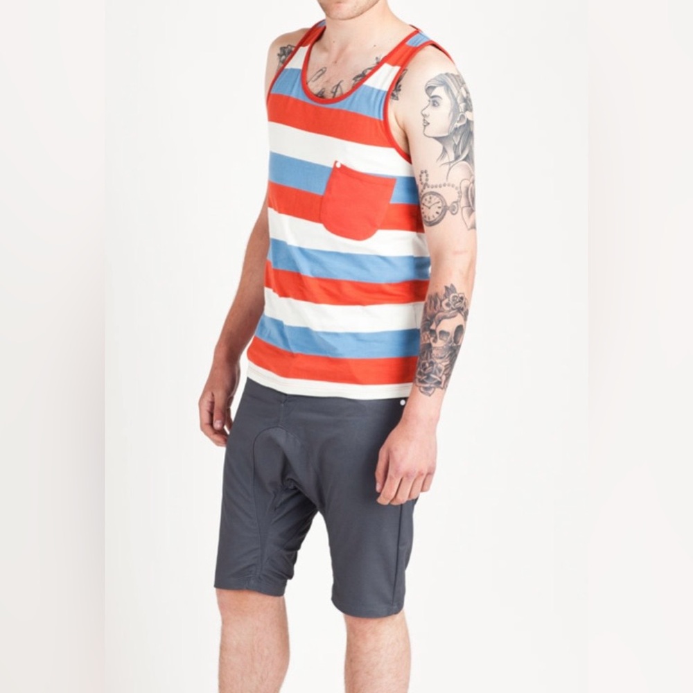 HUMOR Lago Chino Drop Crotch Shorts Men #A00